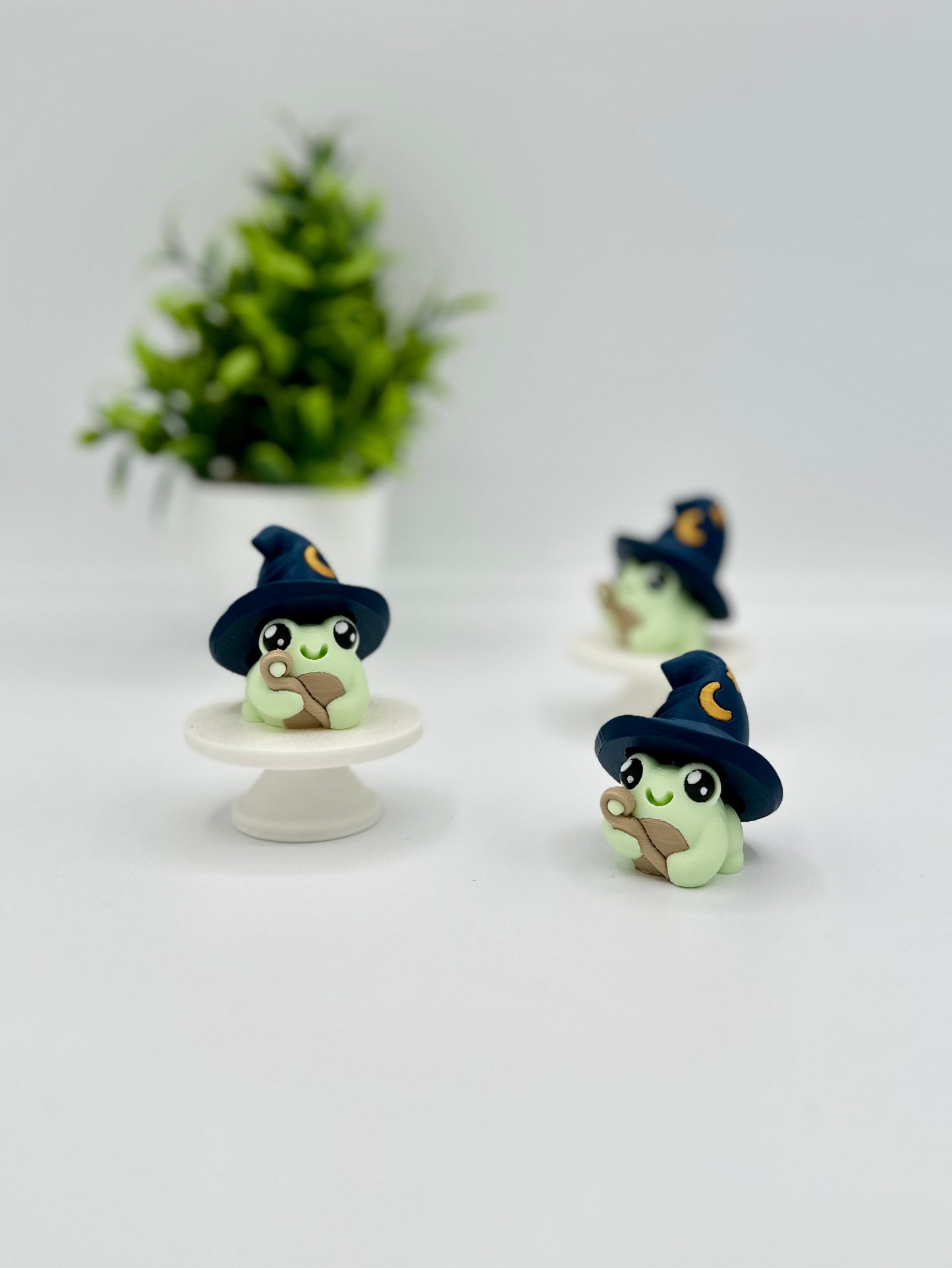 Whimsical Wizard Frog Fidget Clicker