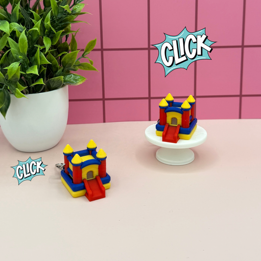 Bounce House Fidget Clicker Novelty Collectible