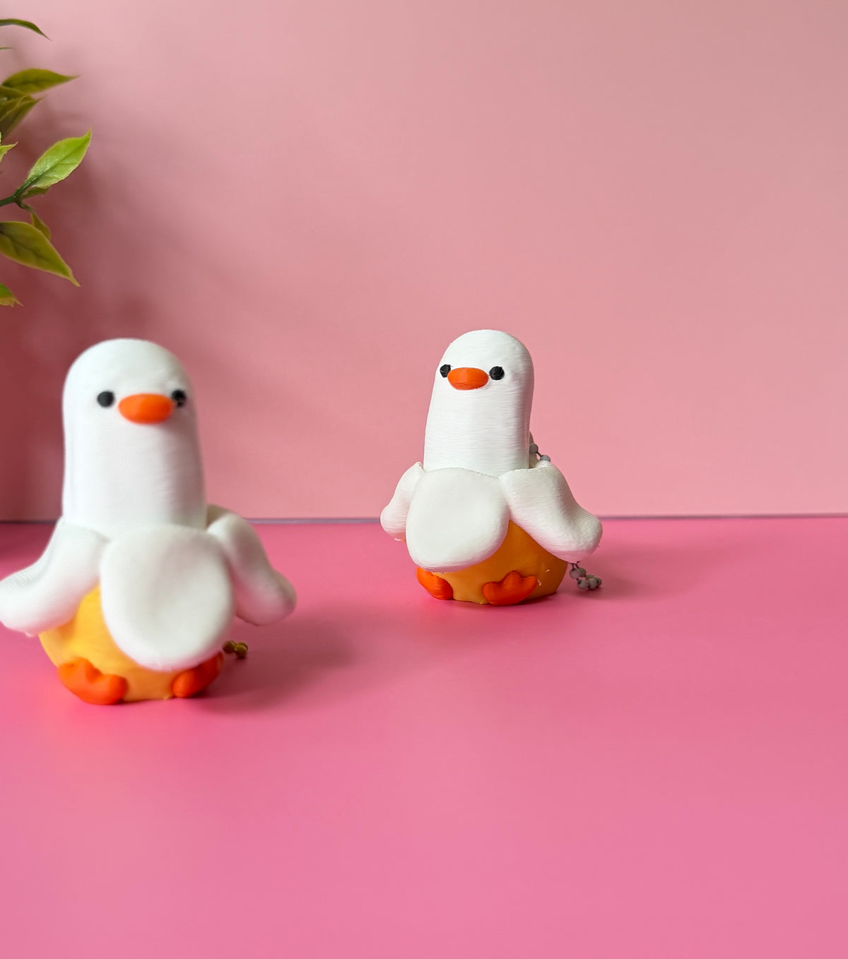 Banana Duck Fidget Clicker Novelty Collectible