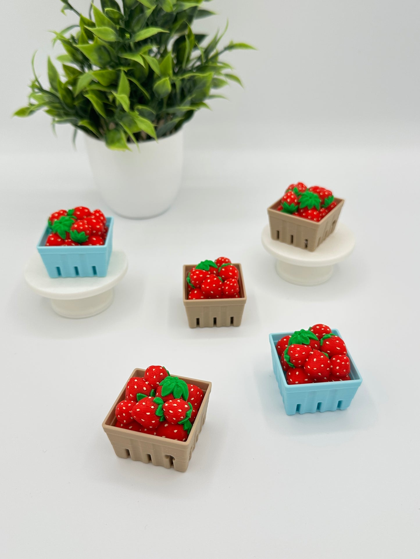 Strawberry Basket Fidget Clicker