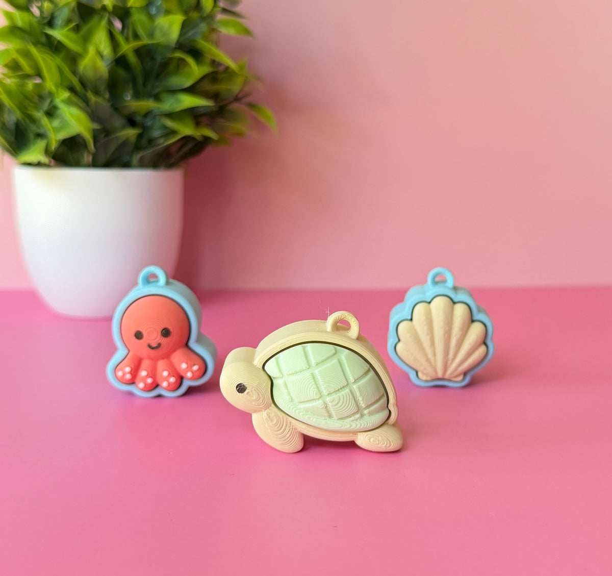 Sea Friends Fidget Clicker Novelty Collectible