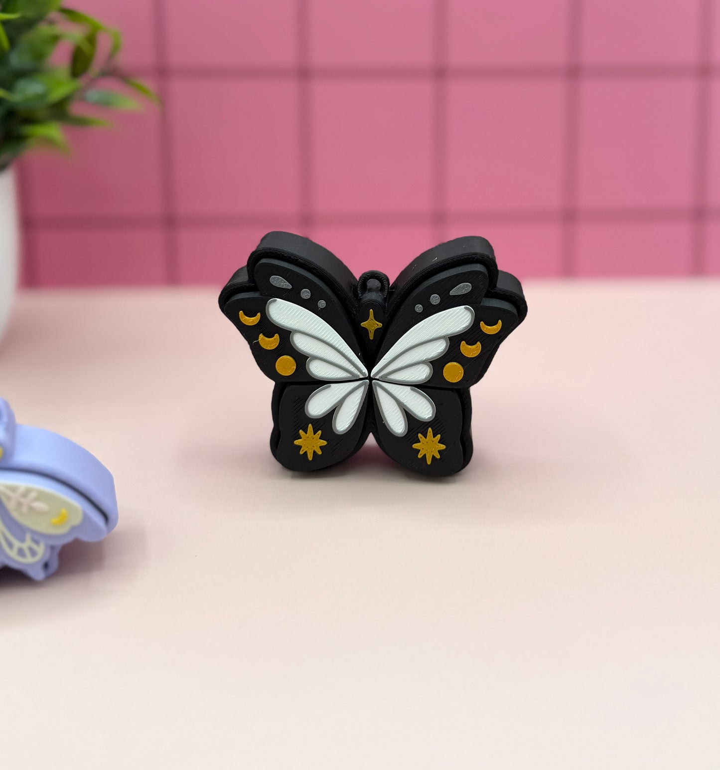 Moth Pixie Fidget Clicker Novelty Collectible