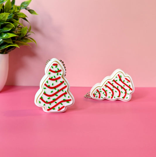 Christmas Tree Cake | Keyboard Fidget | Click Fidget | 3D Printed Clicker