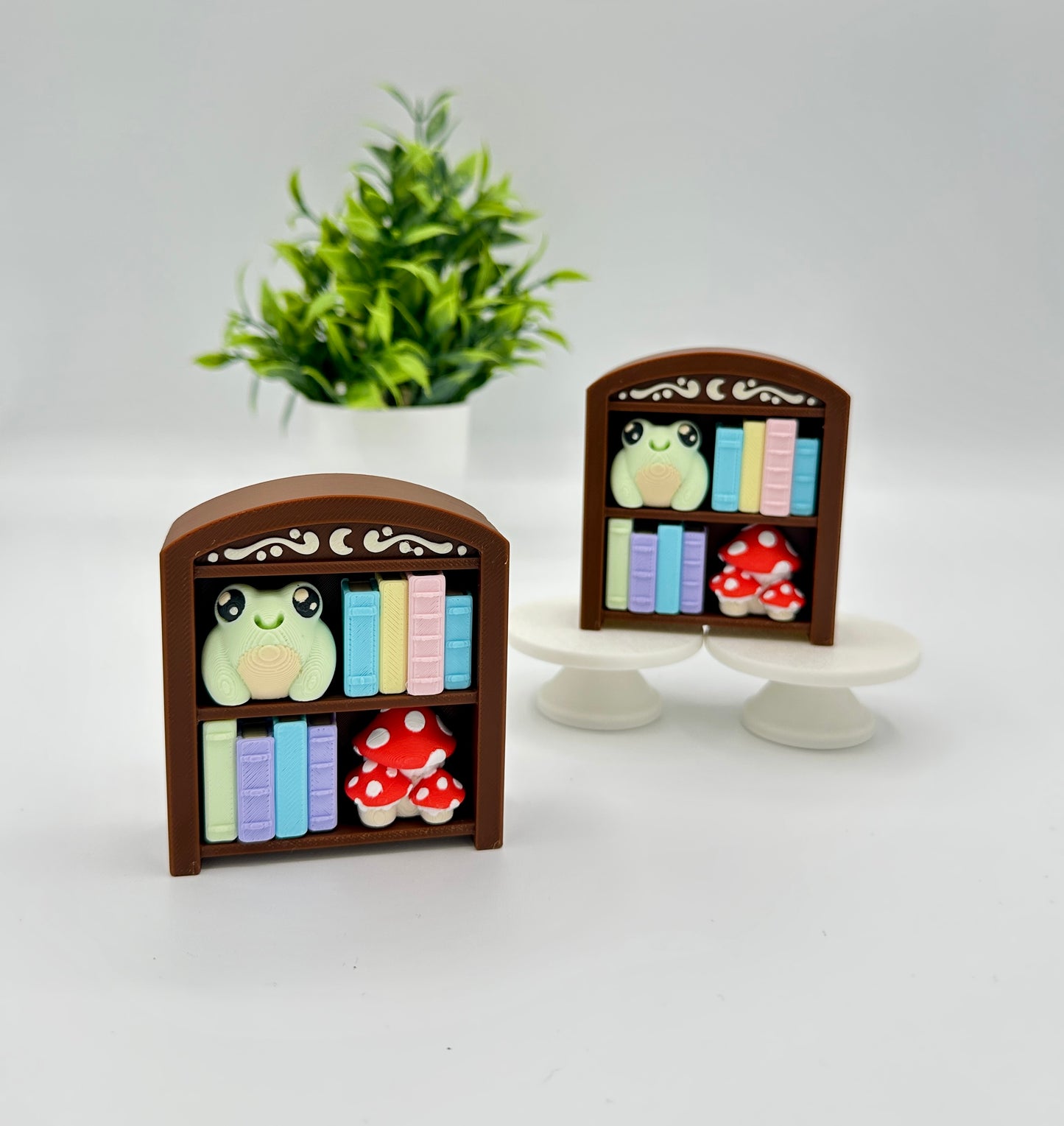 Pastel Bookshelf Fidget Clicker