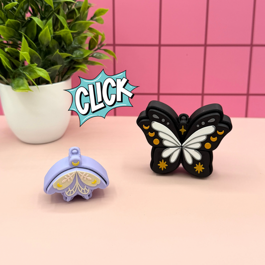 Moth Pixie Fidget Clicker Novelty Collectible