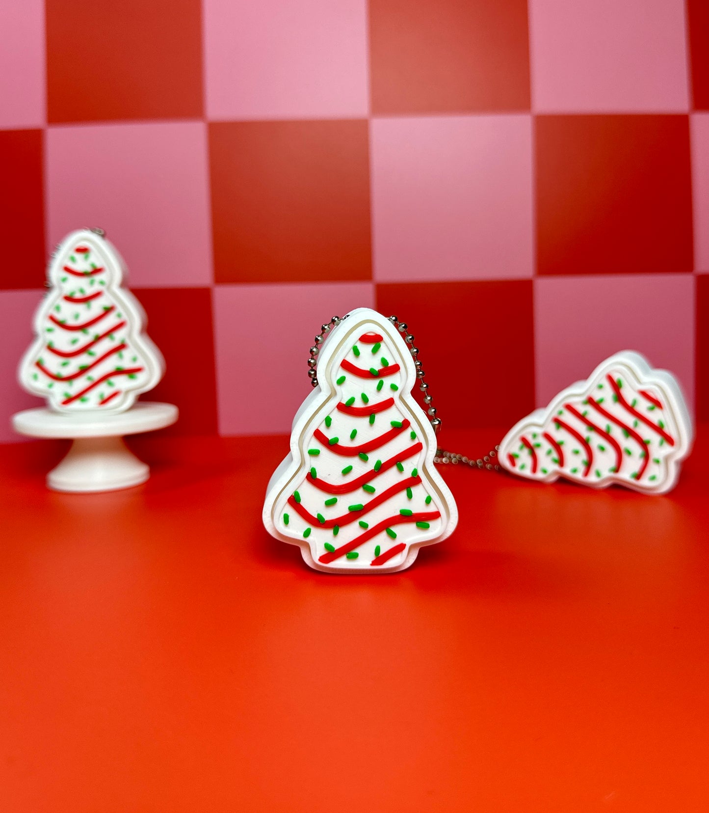 Christmas Tree Cake | Keyboard Fidget | Click Fidget | 3D Printed Clicker