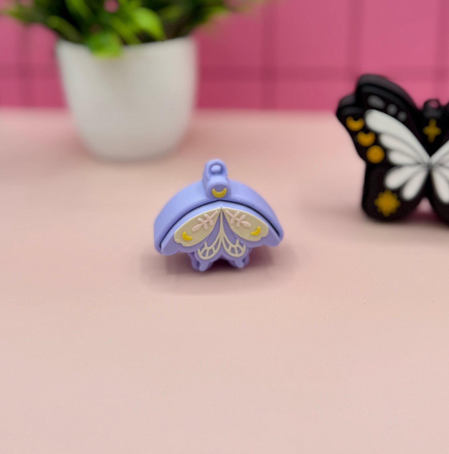 Moth Pixie Fidget Clicker Novelty Collectible
