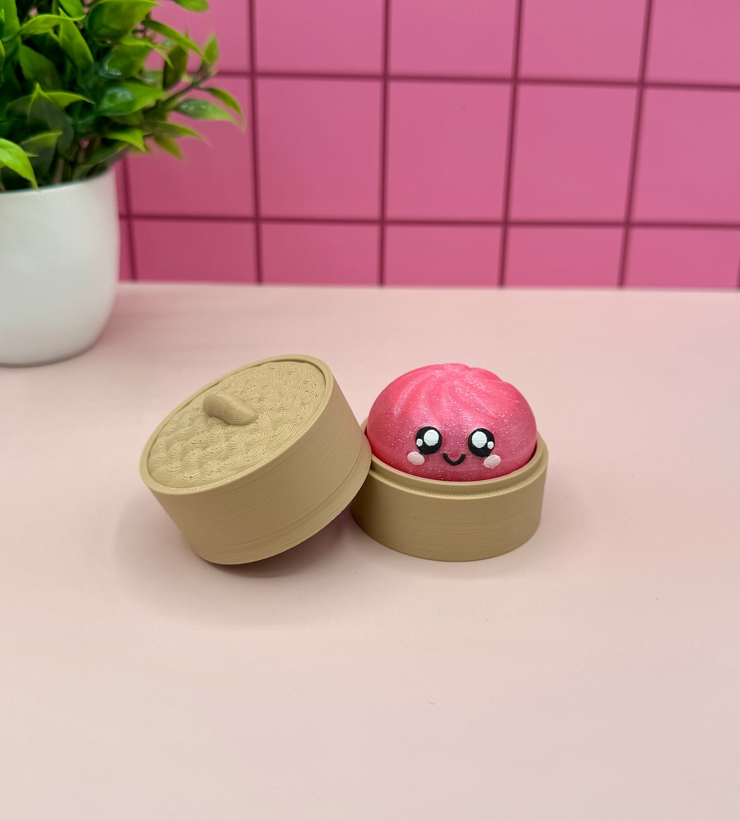 Dumpling Fidget Clicker Novelty Collectible
