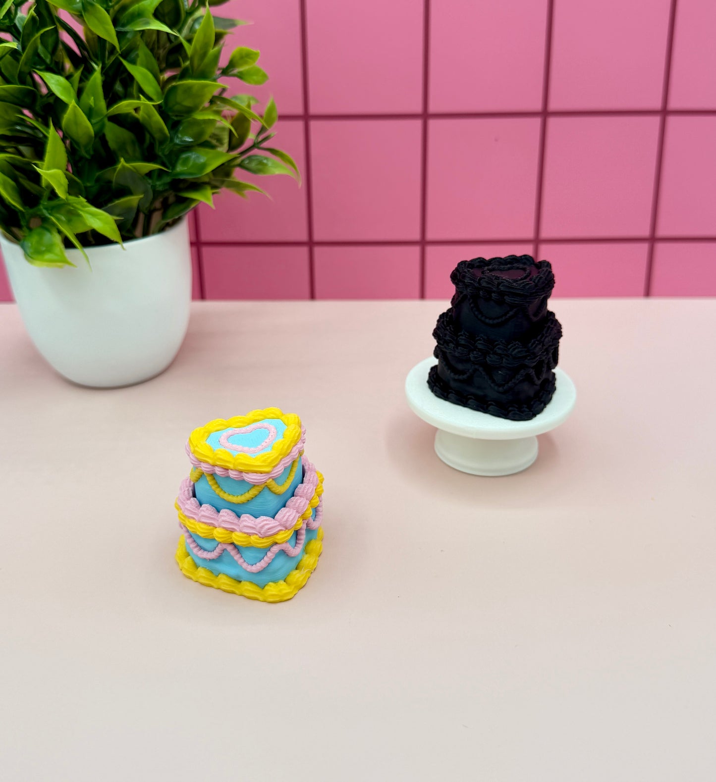 Cake Fidget Clicker Novelty Collectible