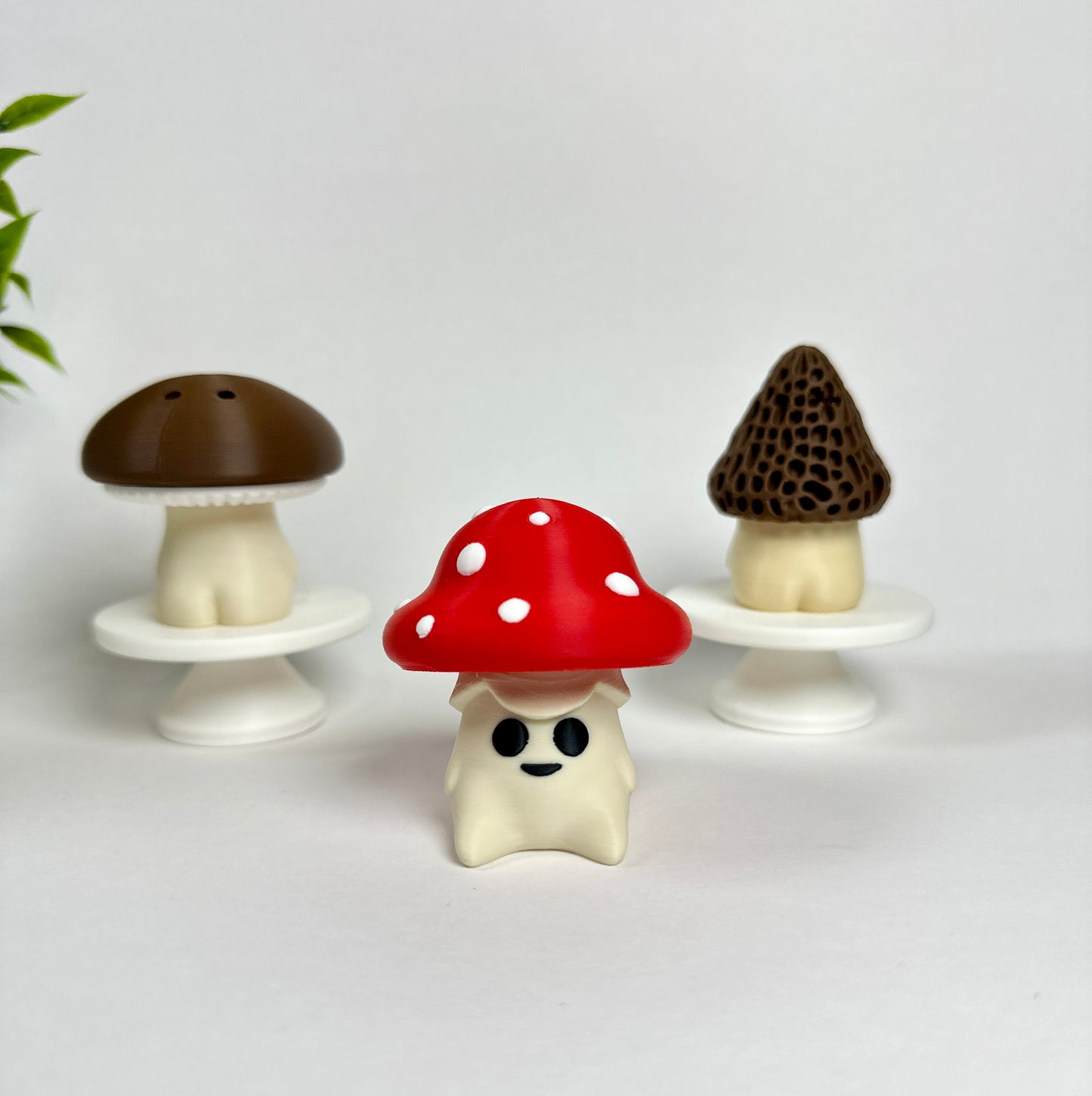 Mushroom Fidget Clicker Keychain