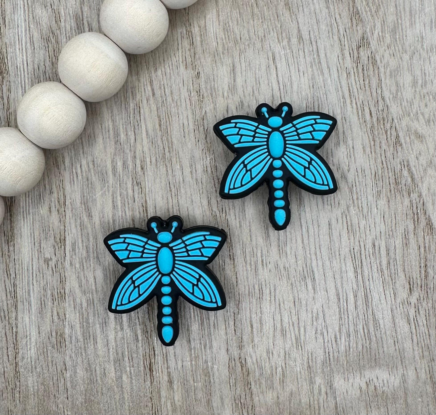 Dragon Fly Silicone Focal Beads
