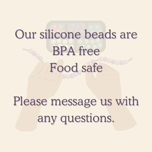 In My CNA Era Silicone Focal Beads