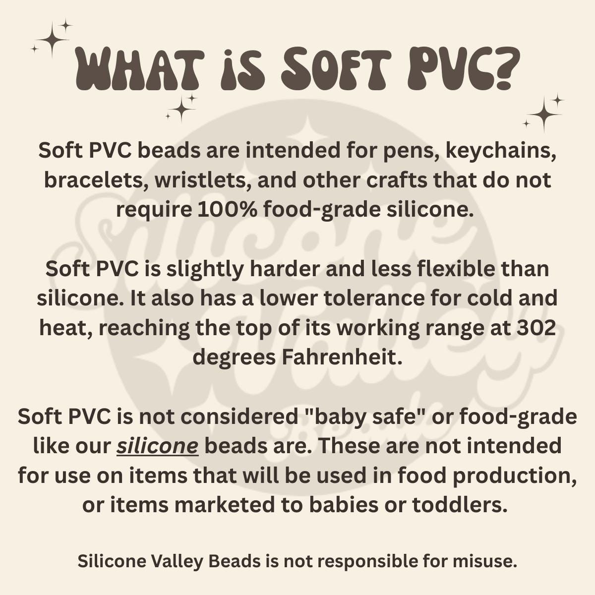 At Your Cervix Gynocologist OBGYN Soft PVC Focal Beads