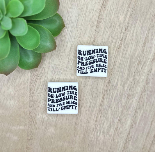 Running on Low Tire Pressue and Five Miles to Empty - SVB creation - Soft PVC Focal Beads **discontinuing**