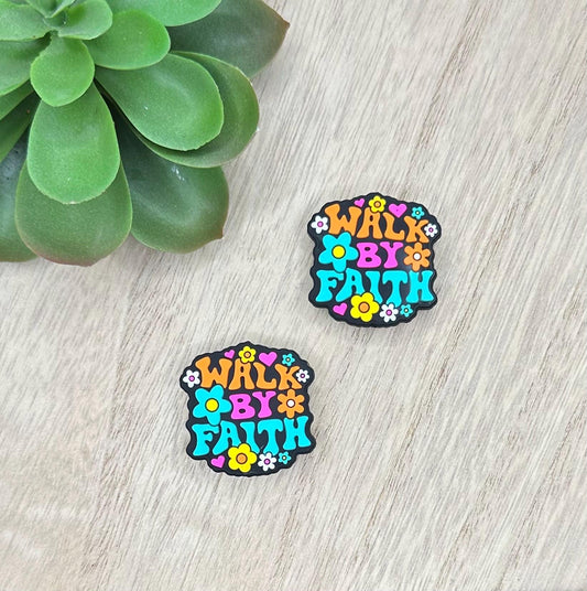 Walk By Faith | Silicone Focal Beads