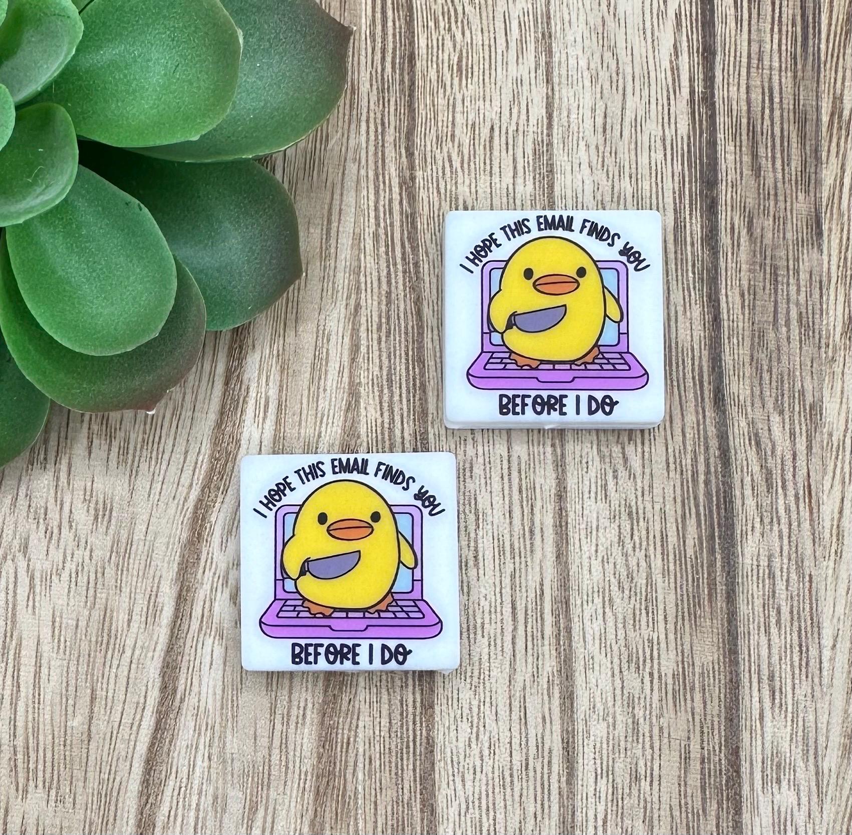 Hope This Email Finds You Before I Do | SVB creation | Soft PVC Focal Beads