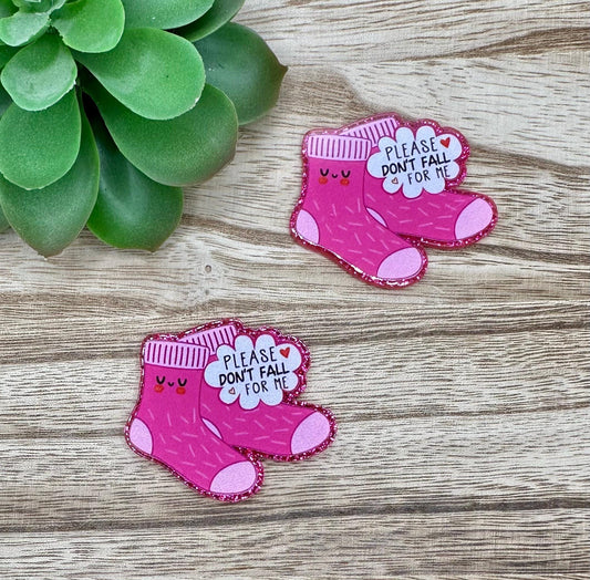 Please Don’t Fall for Me | Acrylic Flat Back Planar