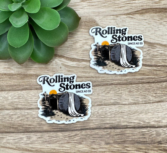 Stone Resurrection Jesus | Acrylic Flat Back Planar