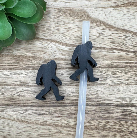 Bigfoot Straw Charm "Topper"